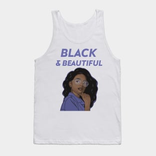 Black and Beautiful - Black Queen Tank Top